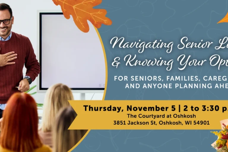 The Courtyard at Oshkosh | Navigating Senior Living