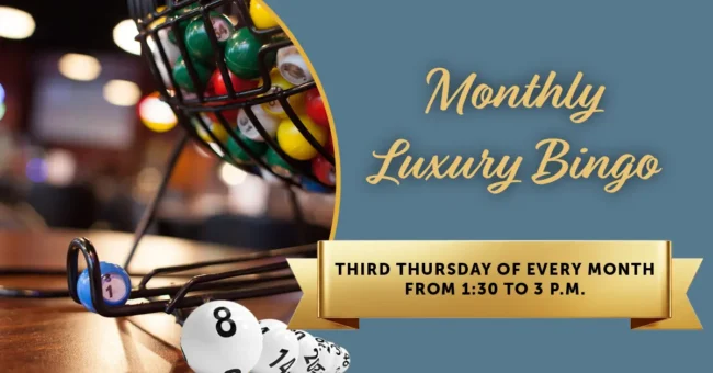 The Courtyard at Oshkosh | Monthly Luxury Bingo The Courtyard at Oshkosh | Monthly Luxury Bingo