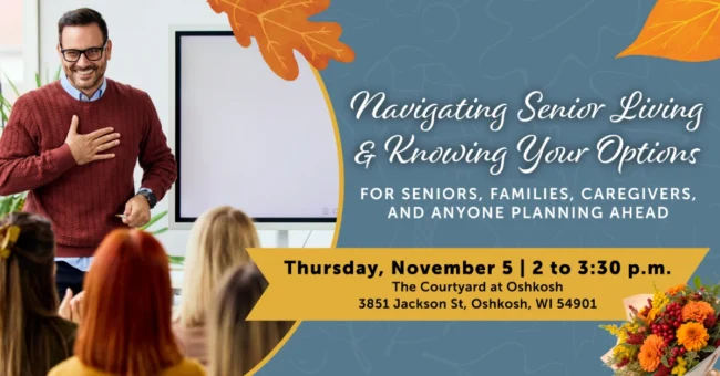 The Courtyard at Oshkosh | Navigating Senior Living The Courtyard at Oshkosh | Navigating Senior Living